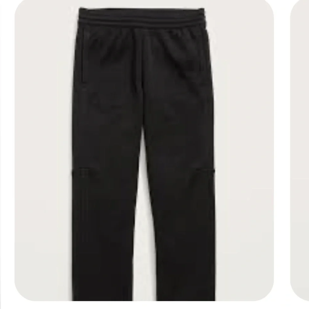 NWT Old Navy Techie Fleece Go Dry Sweatpants Black Size XL (12)